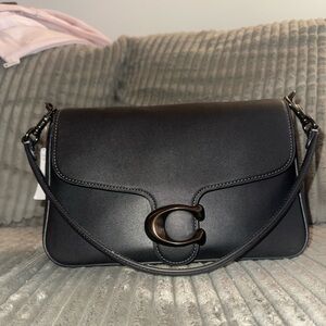 New Never Worn Black Tabby Shoulder Bag